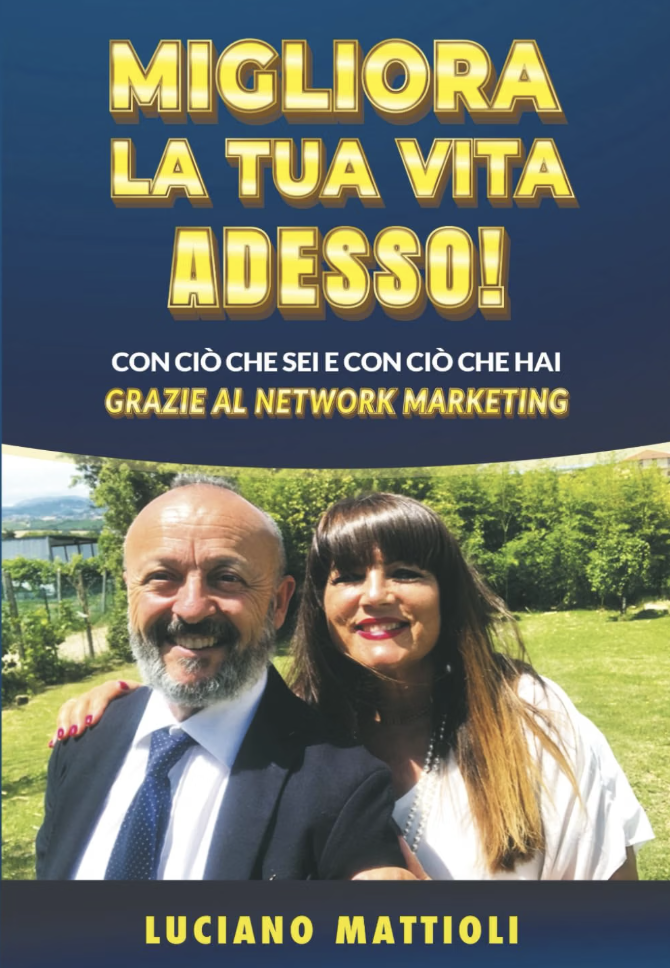 Copertina Migliora la Tua Vita Adesso di Luciano Mattioli
